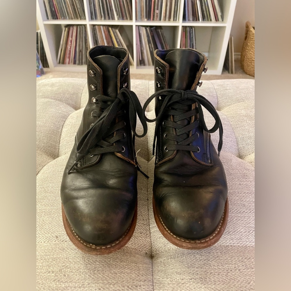 Men’s Size 9.5 1000 Mile Wolverine Lace Up Leather Boots Made in USA - Picture 2 of 9